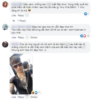 Fan Noo Phước Thịnh phẫn nộ vì kiểu tóc của thần tượng bị so sánh với giang hồ mạng Khá Bảnh-5