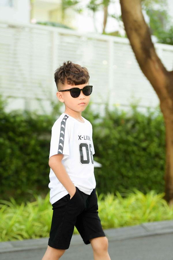 Ngắm vẻ đẹp trai cool ngầu của mẫu nhí Minh Lâm-2