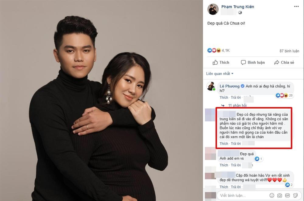 Khoe ảnh ôm ấp vợ bầu, chồng Lê Phương bị nhắc nhở cả ngày quấn vợ không làm ăn gì, tài năng sẽ thành dĩ vãng-2