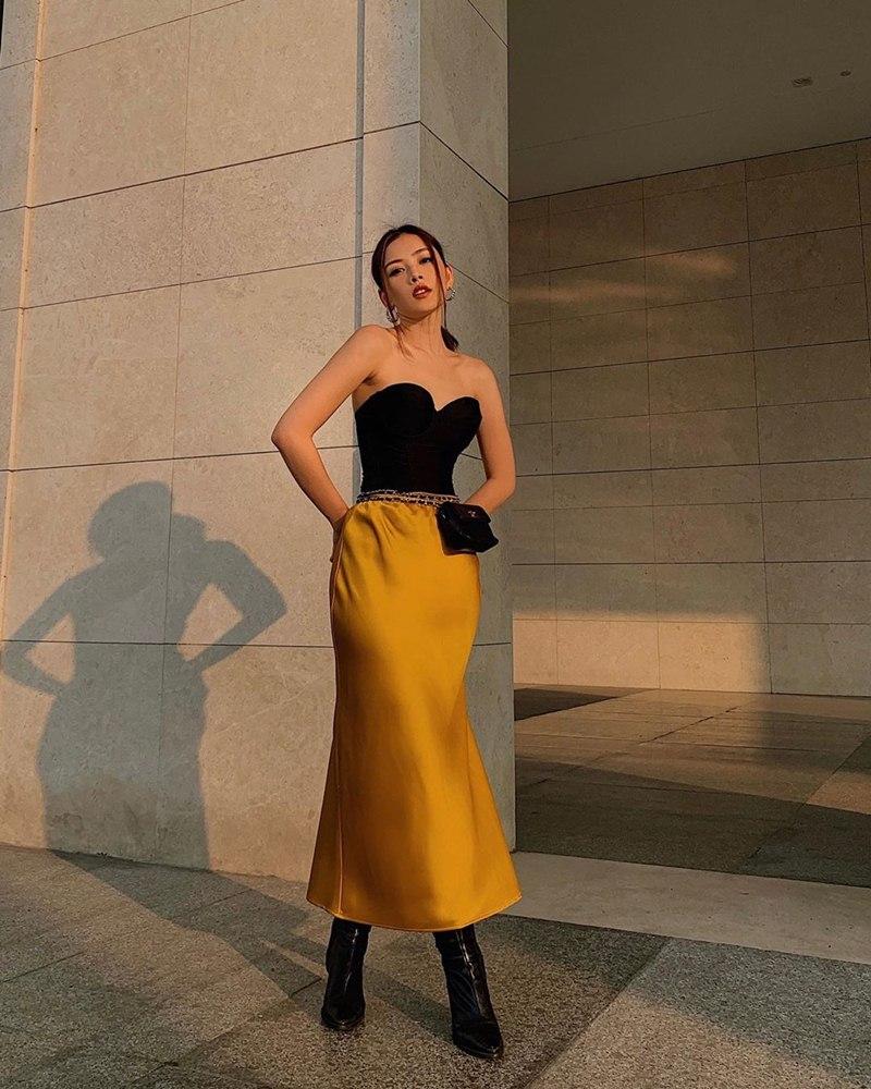STREET STYLE giới trẻ: Chi Pu - Quỳnh Anh Shyn siết eo nhỏ đến ngỡ ngàng với mốt áo corset-3