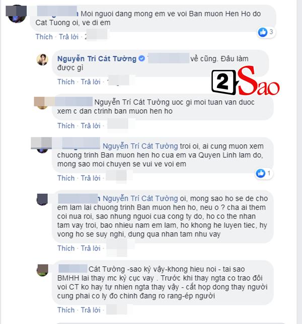 MC Cát Tường quyết không quay lại Bạn Muốn Hẹn Hò dù người thay thế - hoa hậu hài Nam Thư đang bị phản đối kịch liệt-3