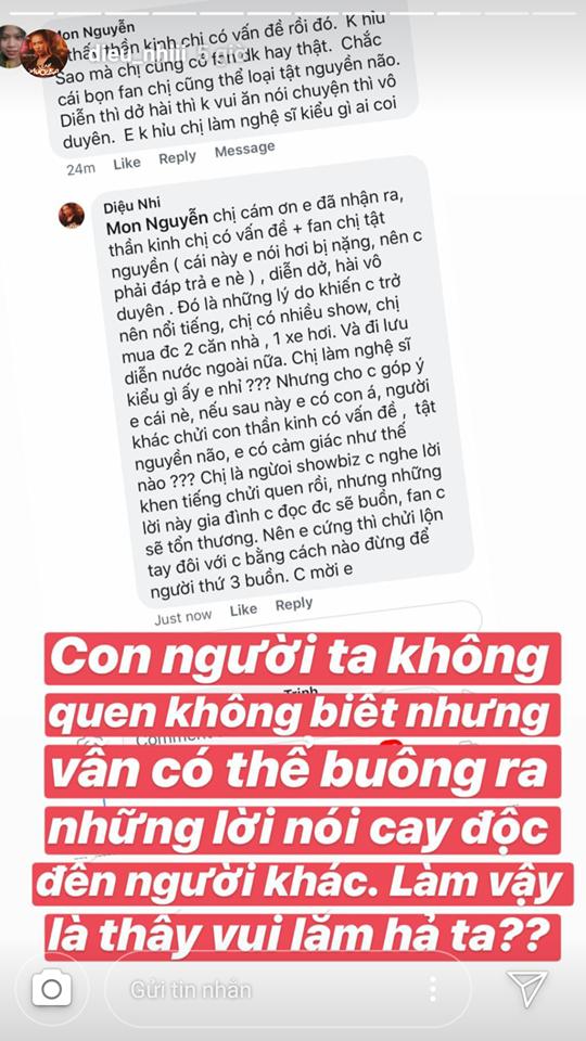 Bị chê tướng đi xấu và cần phải học hỏi Ngọc Trinh, Diệu Nhi trả treo: Chị đâu có phải người mẫu-4