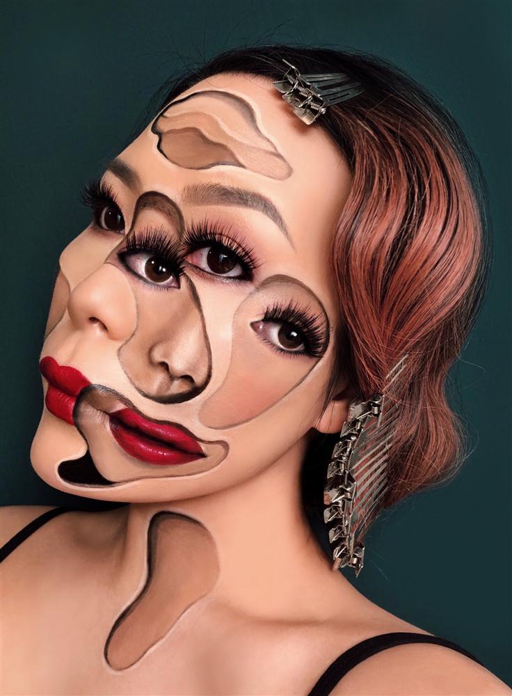 Chủ nhân màn hóa trang ảo giác của Ezra Miller tại Met Gala sở hữu hàng nghìn tác phẩm trang điểm đẹp đến rùng rợn-9