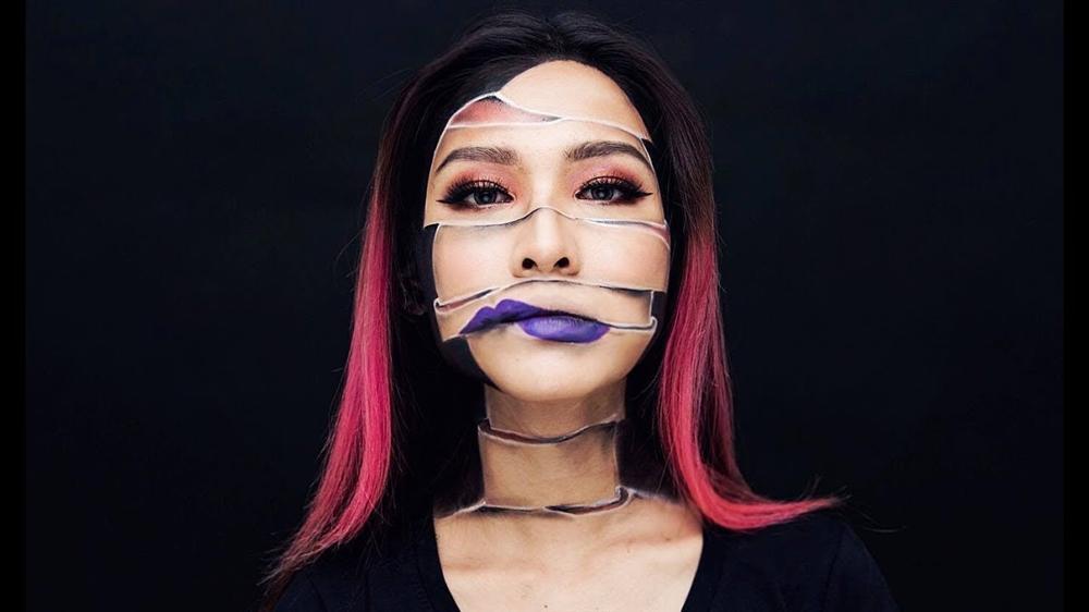 Chủ nhân màn hóa trang ảo giác của Ezra Miller tại Met Gala sở hữu hàng nghìn tác phẩm trang điểm đẹp đến rùng rợn-11