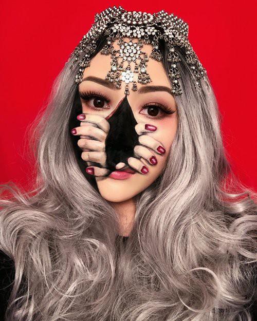 Chủ nhân màn hóa trang ảo giác của Ezra Miller tại Met Gala sở hữu hàng nghìn tác phẩm trang điểm đẹp đến rùng rợn-7