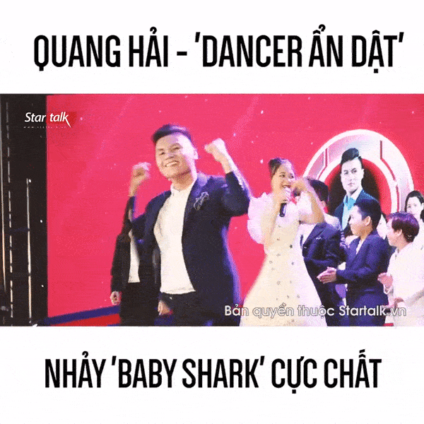 Được yêu cầu trổ tài làm dancer nhưng quên động tác, Quang Hải có màn sáng tạo khiến người xem bất ngờ