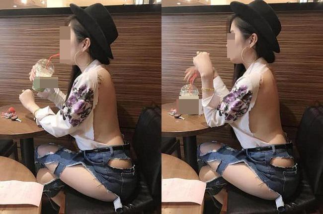 Bức ảnh bàn tán nhất sáng nay: Gái xinh Hà Nội gây sốc khi đi tung tăng khắp siêu thị trong bộ dạng trên có áo, dưới để không-4