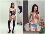 Đứng hình vì Elly Trần mặc nội y khoét cao bị fan đề nghị mặc quần vào-9