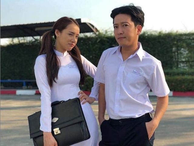 Trường Giang - Nhã Phương diện đồng phục học sinh hóa cặp đôi tình thơ đầy mộng mơ-1