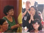 Hồng Vân - Minh Nhí - Quốc Thuận tới lễ cúng 49 ngày mất của cố nghệ sĩ Anh Vũ