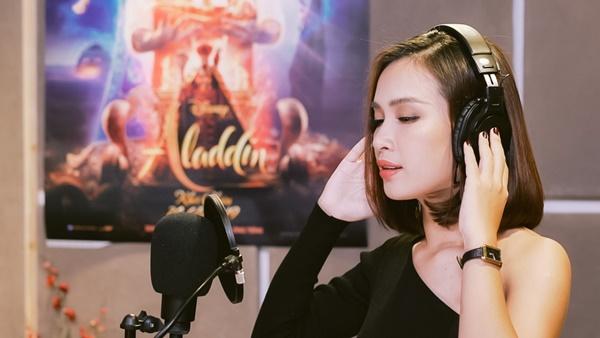 Ái Phương lồng tiếng cho công chúa Jasmine trong bộ phim Aladdin-2