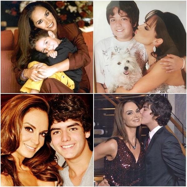 Mẹ là Hoa hậu Hoàn vũ tuyệt sắc nên con trai cũng đẹp tựa nam thần trong tranh-6