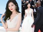'Đệ nhất mỹ nữ Bắc Kinh' ngượng chín mặt khi bị đuổi khỏi thảm đỏ LHP Cannes 2019
