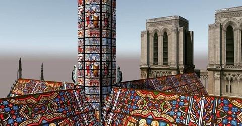 Diện mạo mới của nhà thờ Đức Bà Paris trông như thế nào?-10