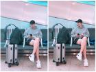 Chỉ là ngồi chờ ở sân bay, Lee Min Ho vẫn khiến khối chị em phải ghen tỵ vì đôi chân dài cực phẩm vừa trắng vừa thon
