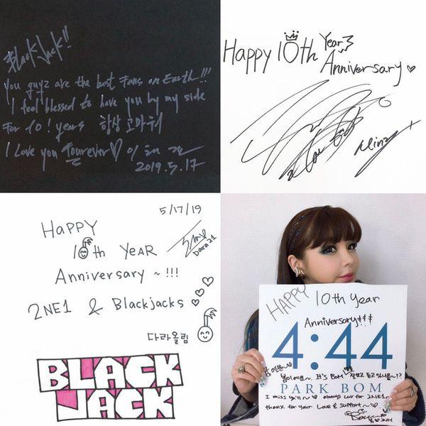 #10yearswith2NE1: 4 thành viên 2NE1 viết thư tay gửi lời cảm ơn người hâm mộ nhân dịp 10 năm ra mắt-2