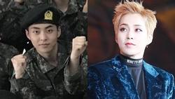Rò rỉ ảnh Xiumin (EXO) trong quân đội, fan mong anh tự chăm sóc sức khỏe và hoàn thành trách nhiệm