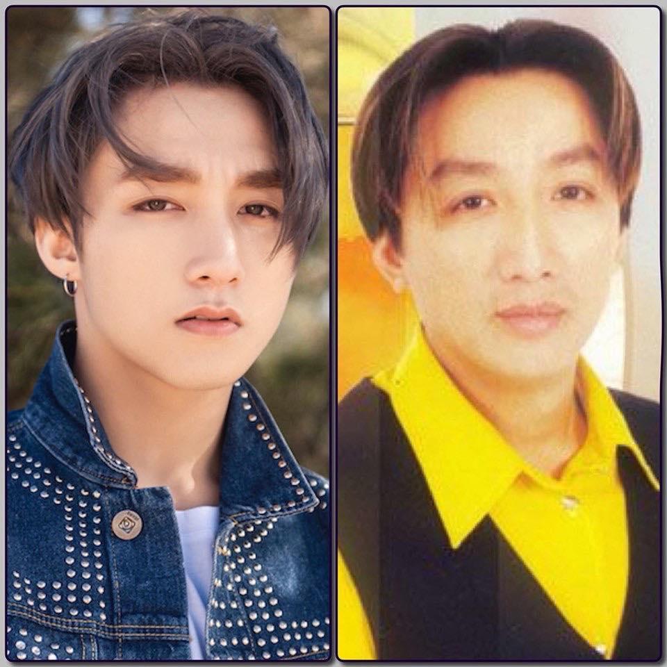 Trấn Thành có tâm chọn ảnh những cặp đồng nghiệp chẳng họ hàng mà giống nhau đến lạ: ngạc nhiên nhất là Sơn Tùng M-TP-17