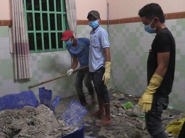 Vụ 2 xác người bị đổ bê tông ở Bình Dương: Cô gái tên Thanh là người thuê nhà cuối cùng-1