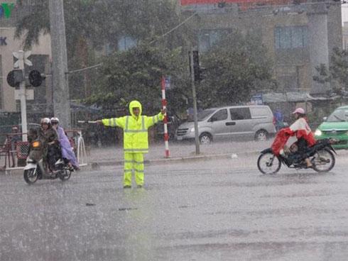 Miền Bắc đón gió mùa gây mưa dông diện rộng vào những ngày tới