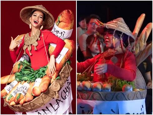 HÚ HỒN: Mặc quốc phục Bánh Mì y chang H'Hen Niê, Việt Hương cứ như đang thi Hoa hậu Hoàn vũ Thế giới