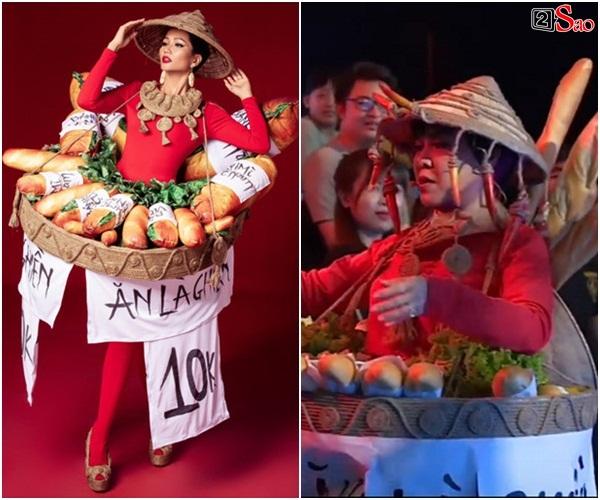 HÚ HỒN: Mặc quốc phục Bánh Mì y chang HHen Niê, Việt Hương cứ như đang thi Hoa hậu Hoàn vũ Thế giới-1