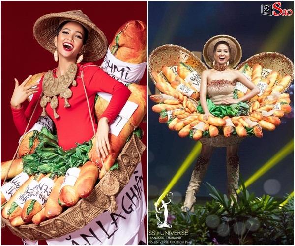 HÚ HỒN: Mặc quốc phục Bánh Mì y chang HHen Niê, Việt Hương cứ như đang thi Hoa hậu Hoàn vũ Thế giới-9