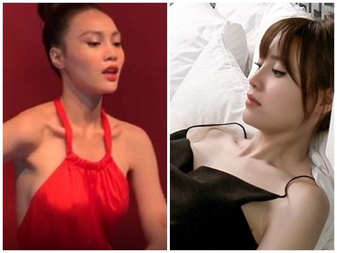 Trước khi nhập viện vì làm việc quá sức, Ninh Dương Lan Ngọc nhiều lần lộ dáng 'da bọc xương' đến thê thảm