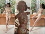 Hoa hậu Ngọc Hân mặc bikini khoe body cực phẩm trong cái nắng 40 độ-4