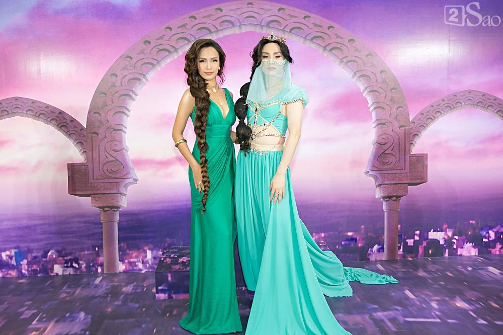 Ái Phương hoá công chúa Ba Tư khoe giọng hát trên thảm đỏ phim Aladdin-6