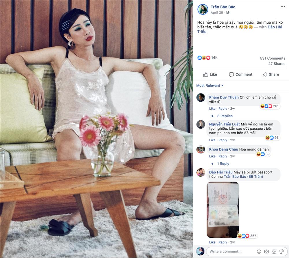 Hải Triều chửi thẳng mặt BB Trần là chó vì bêu riếu ảnh lộ nội y của mình-10