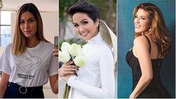 Bản tin Hoa hậu Hoàn vũ 19/5: H'Hen Niê mặc áo dài trắng chứng minh đẳng cấp 'hoa hậu đẹp nhất thế giới'