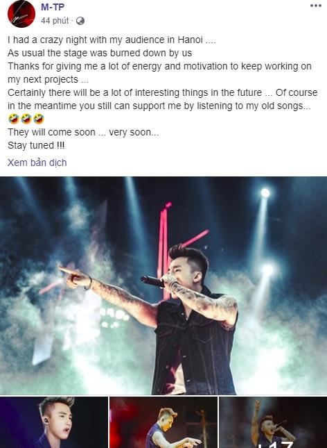 Fan thì giục comeback, Sơn Tùng M-TP an ủi như không: Cứ chờ và… nghe bài cũ đi đã nhé!-1
