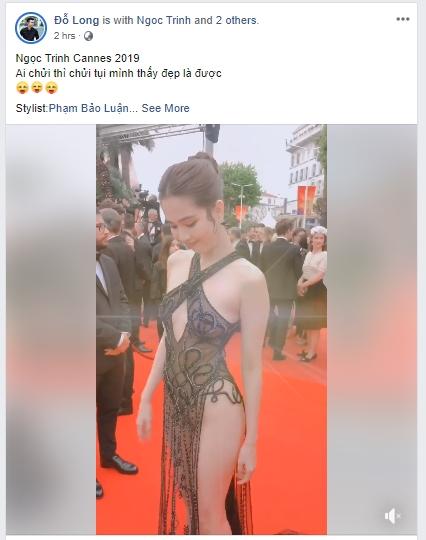 Ngọc Trinh phơi vòng 3 trên thảm đỏ Cannes: Nhà thiết kế khẳng định vẫn đẹp bất chấp cư dân mạng chửi bới sấp mặt-6