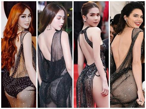 NGUYÊN 1 NGÀY: Hàng loạt thiết kế bị tố đạo nhái từ trong nước đến quốc tế, nóng nhất vẫn là chiếc váy tàng hình của Ngọc Trinh-4