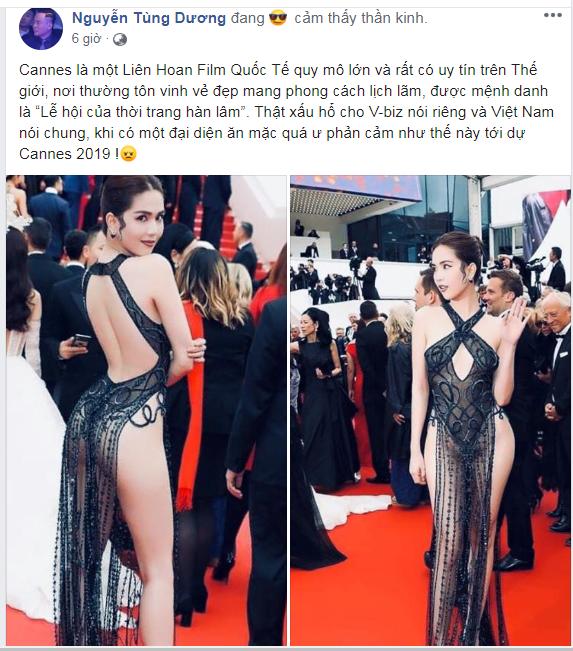 LHP Cannes cứ tổ chức là Ngọc Trinh bị réo vì chiếc váy thảm họa-6