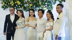 Vợ chồng Trường Giang mặc đồ trắng như làm đám cưới lại vào ngày sinh nhật Nhã Phương