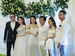 Vợ chồng Trường Giang mặc đồ trắng như làm đám cưới lại vào ngày sinh nhật Nhã Phương