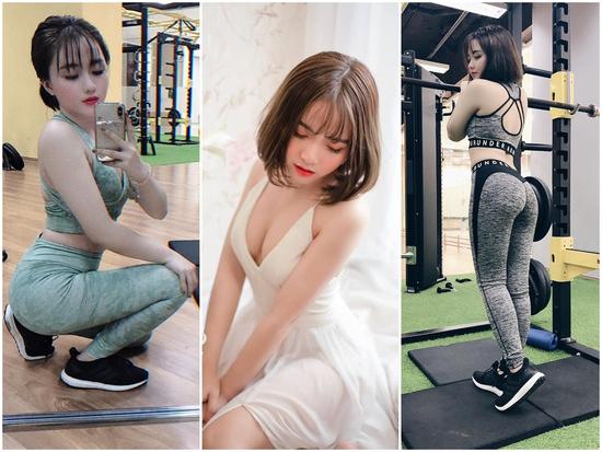 Vóc dáng nóng bỏng của Hà Phương - cô cháu gái xinh đẹp của streamer Quang Cuốn