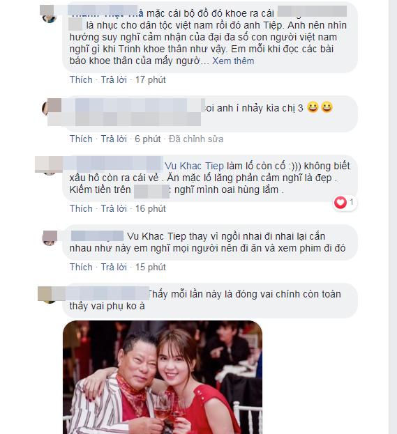 Khắc Tiệp khẩu chiến Vũ Thu Phương chỉ vì chiếc váy của Ngọc Trinh, hàng ngàn comment mắng nhiếc ông bầu mù quáng-11