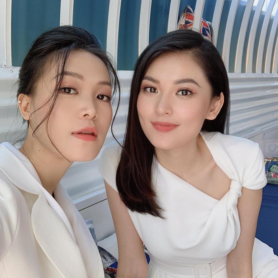 Màn đọ sắc đỉnh cao của song hậu Thùy Dung: Người sắc sảo đến từng đường nét, kẻ hài hòa rất đỗi ưa nhìn-1