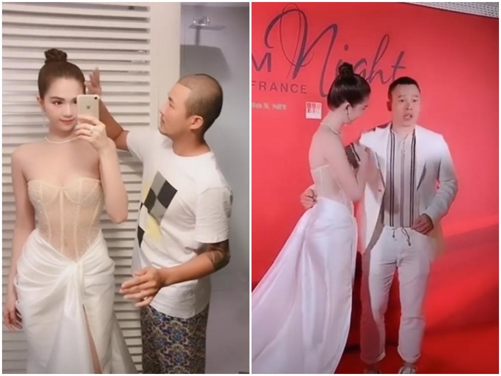 ĐỐ KHÔNG CƯỜI: Thấy Ngọc Trinh ăn mặc thiếu vải, cộng đồng photoshop ra tay thiết kế lại trang phục dự Cannes cho nữ hoàng nội y-9