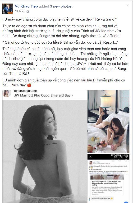 Mấy ai như Khắc Tiệp: Một mình chống lại cả thế giới bảo vệ Ngọc Trinh bất chấp đúng sai-4