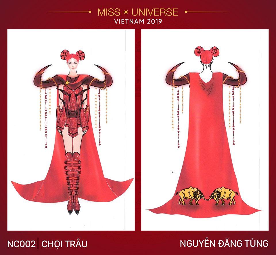 Ngỡ ngàng trước hàng loạt ý tưởng độc đáo cho quốc phục của Hoàng Thùy tại Miss Universe 2019-1
