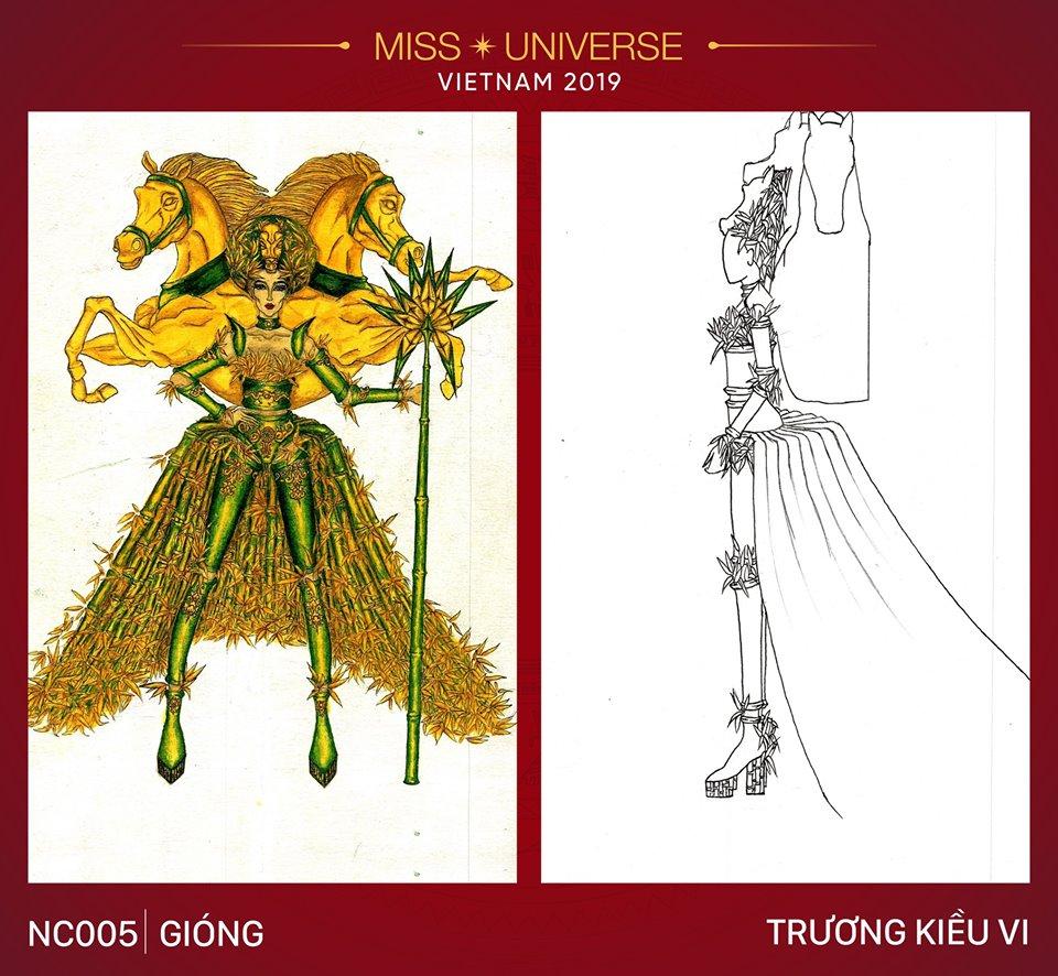 Ngỡ ngàng trước hàng loạt ý tưởng độc đáo cho quốc phục của Hoàng Thùy tại Miss Universe 2019-5