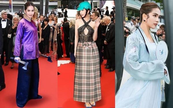Phản ứng của Ngọc Trinh khi bị dân mạng chế ảnh thiếu vải tại Cannes-3