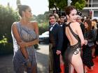 Ngắm đầm xuyên thấu đẹp mê hồn của Hoa hậu Hoàn vũ tại Cannes, lại phải 'nể' sự táo bạo bất chấp của Ngọc Trinh