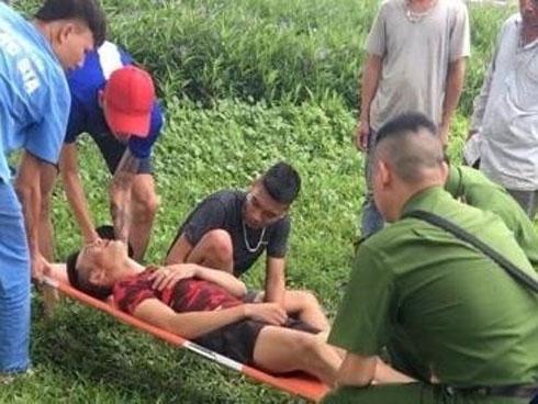 Hỗn chiến ở Hải Dương, 3 thanh niên nhảy từ cầu xuống đất trọng thương