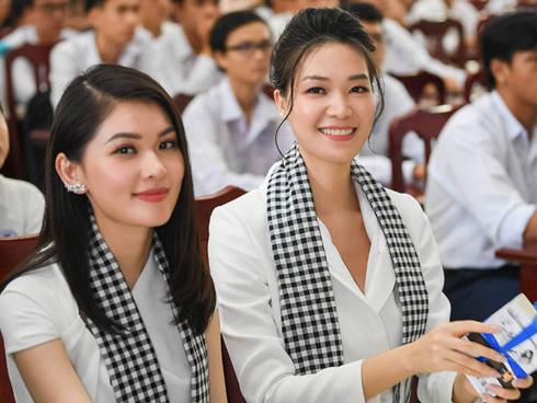 Hoa hậu Thùy Dung: 'Tặng sách để khơi khát vọng, xây chí hướng'