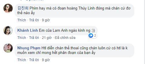 Hoàng Thùy Linh diễn xuất gây thất vọng, khán giả chỉ trích: Chỉ được cái tiếng chứ nhạt như nước ốc-5